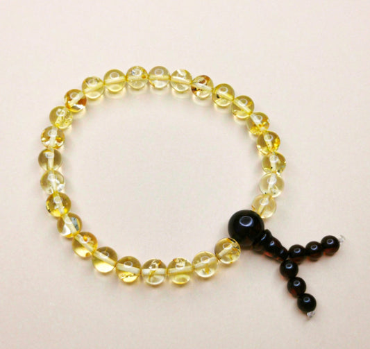 27 琥珀念珠手鍊