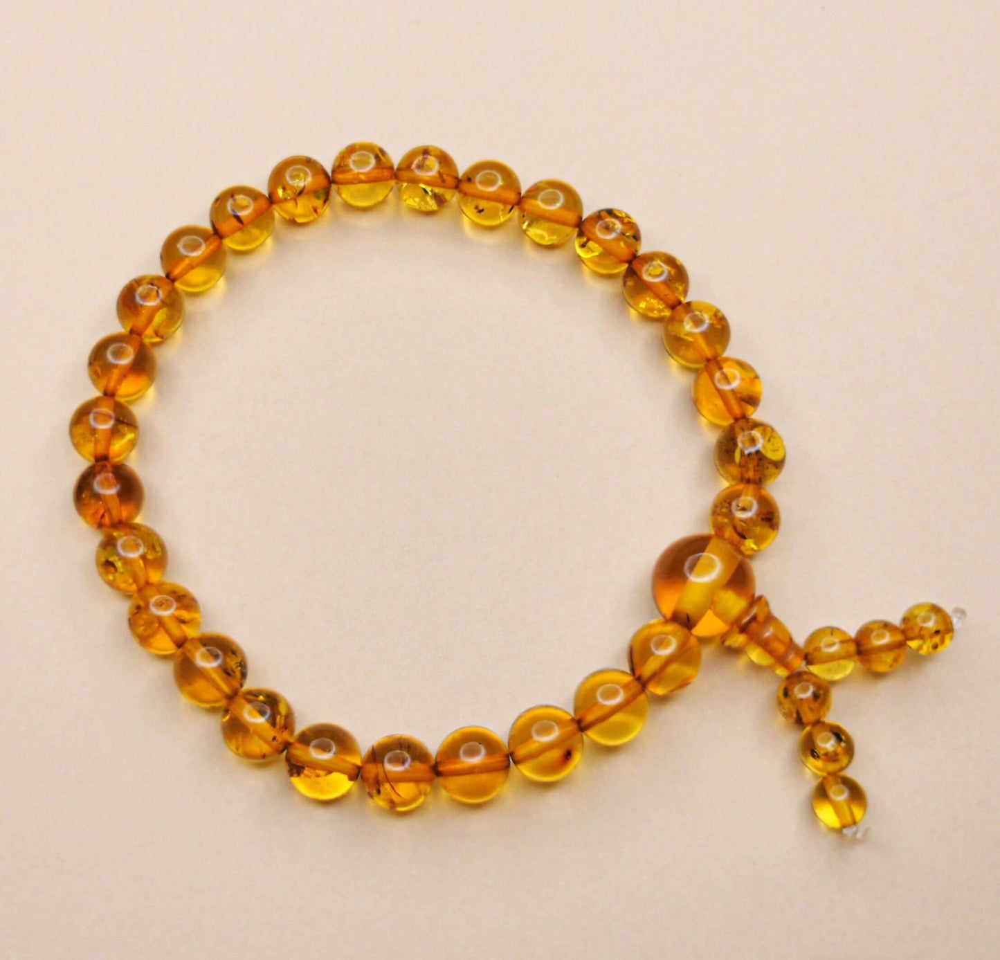 27 琥珀念珠手鍊