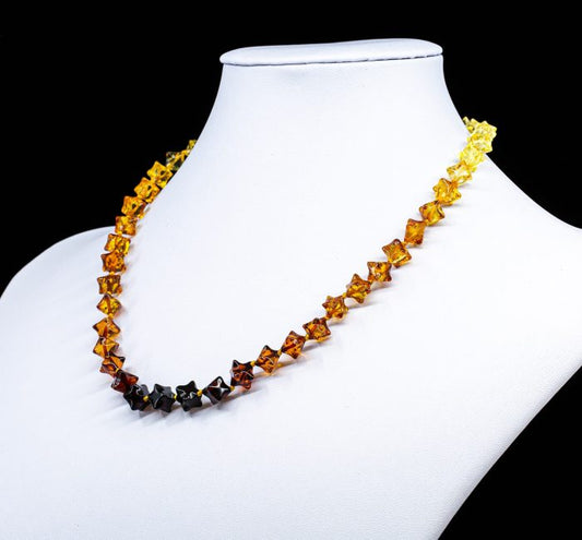 天然琥珀項鍊