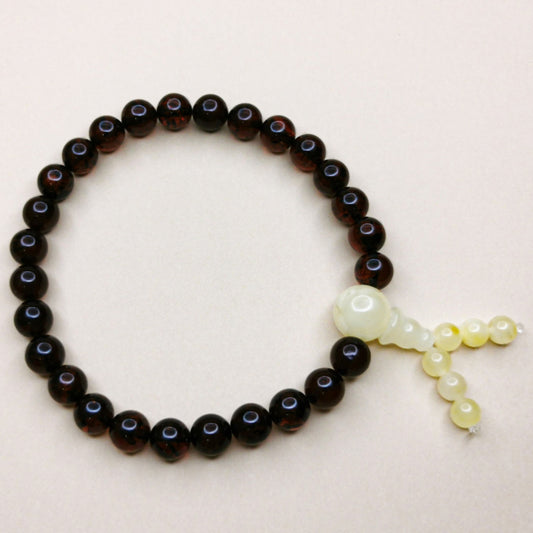 27 琥珀念珠手鍊