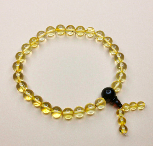 27 琥珀念珠手鍊