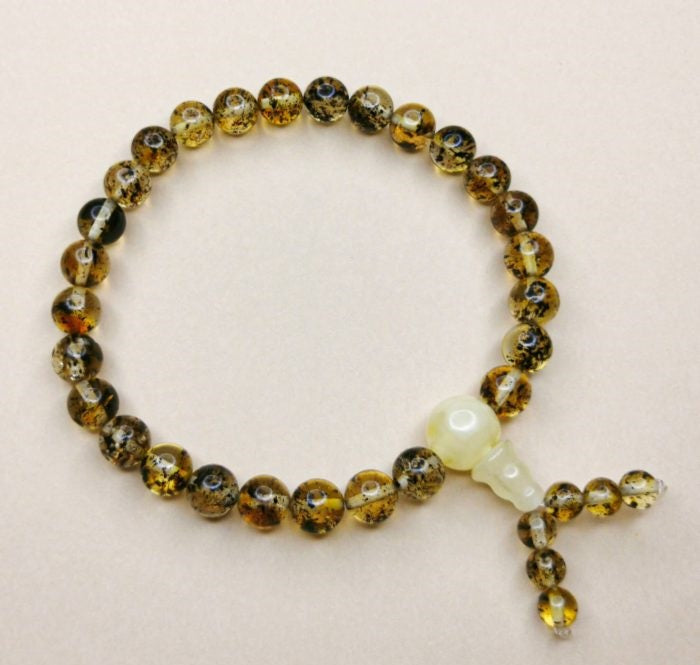 27 琥珀念珠手鍊