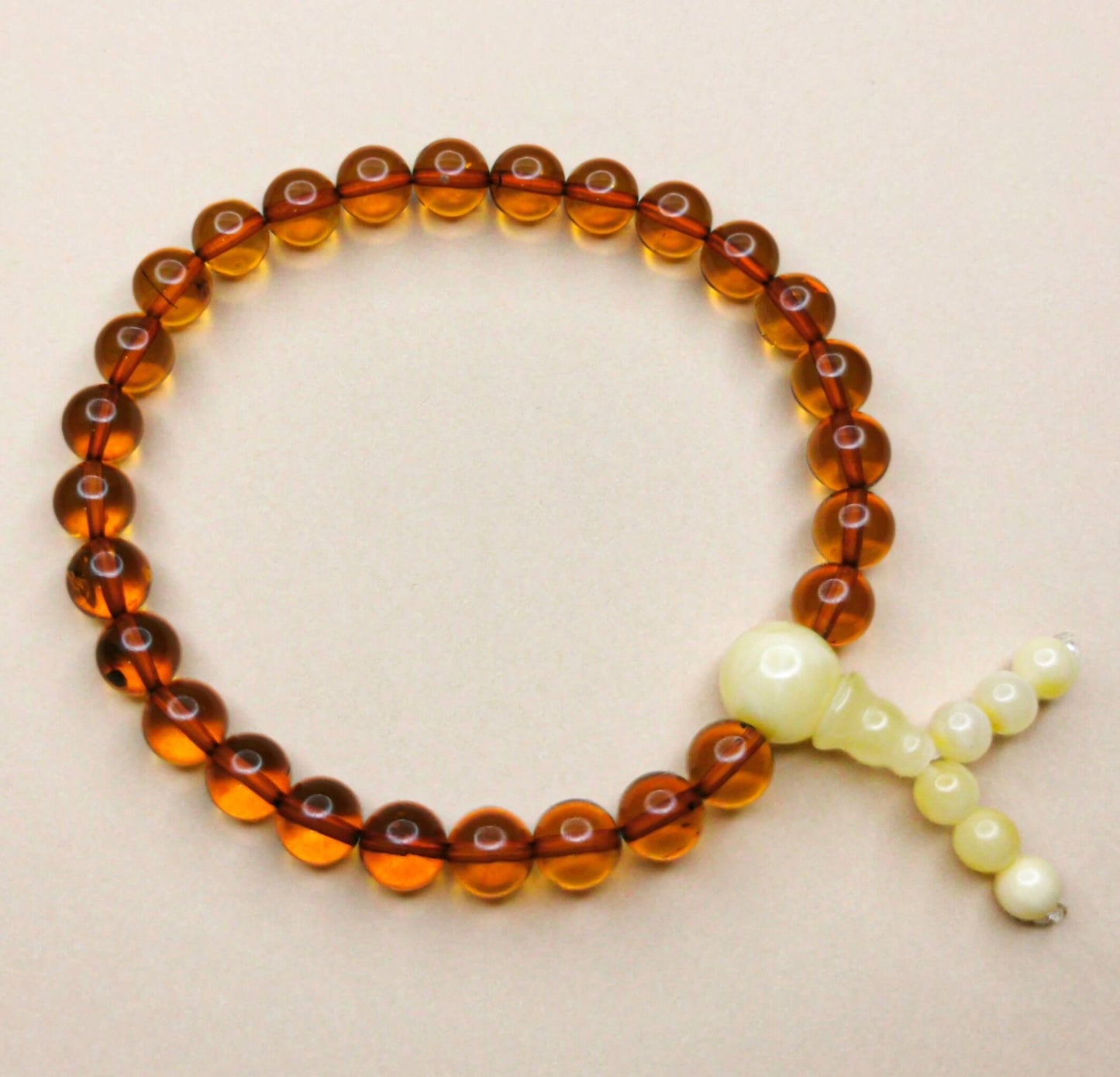 27 琥珀念珠手鍊