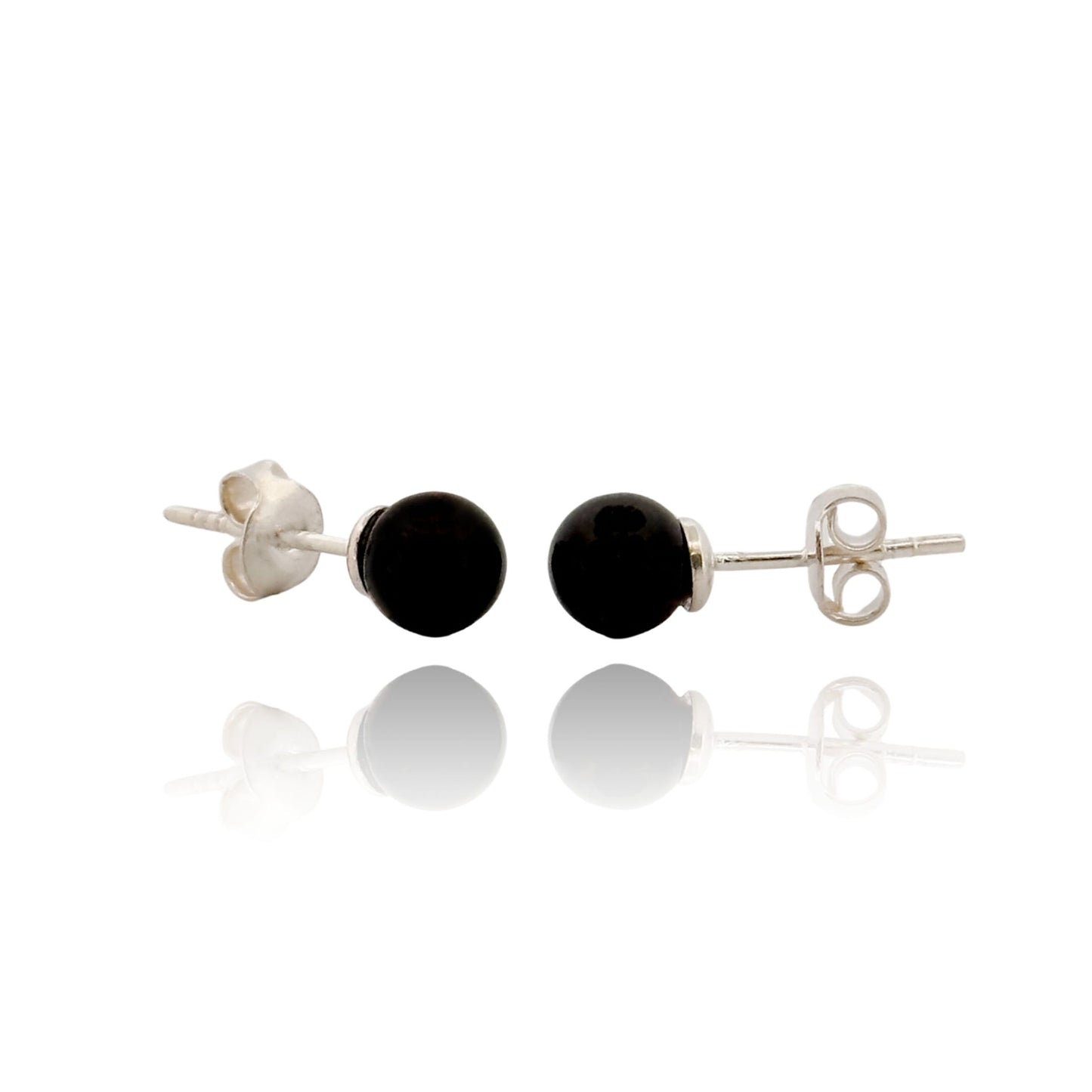 金珀耳環