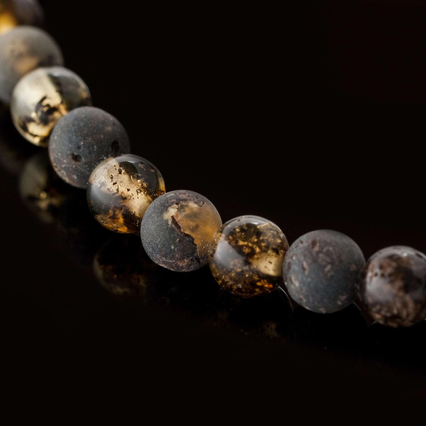 兒童天然琥珀手鍊