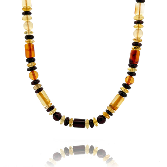 天然琥珀項鍊